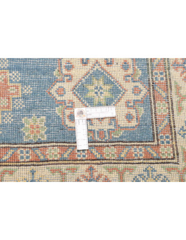 Rug Kazak Co 122x178 Muted Blue And Cream