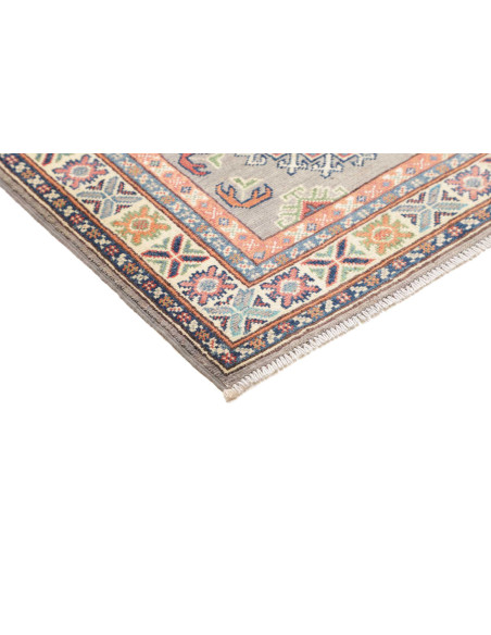 Tappeto Kazak Co Afgahnistan 82x198 Grigio Perl