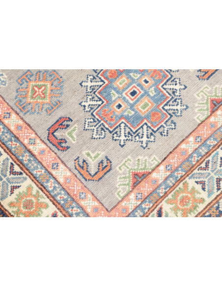 Tappeto Kazak Co Afgahnistan 82x198 Grigio Perl