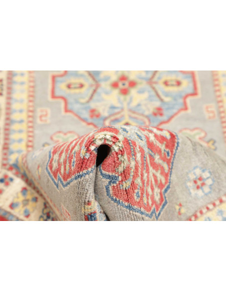 Rug Kazak Co 80x252 Sage Green Coral Red