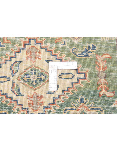 Tappeto Kazak Co Afgahnistan 82x125 Verde Salvi