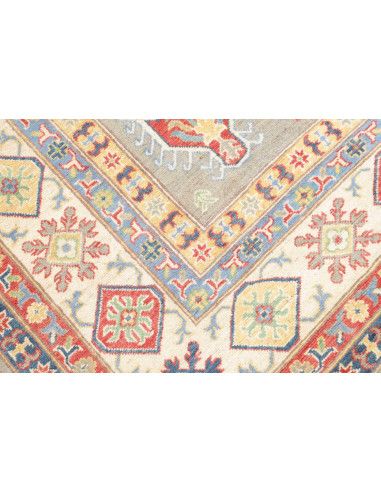 Tappeto Kazak Co Afgahnistan 199x281 Verde Salv