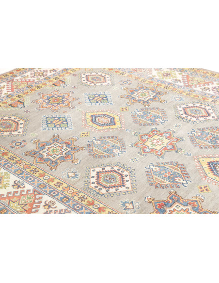 Rug Kazak Co 197x296 Grey-green Multicolor