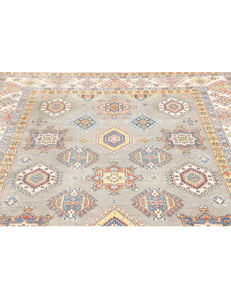 Rug Kazak Co 197x296 Grey-green Multicolor