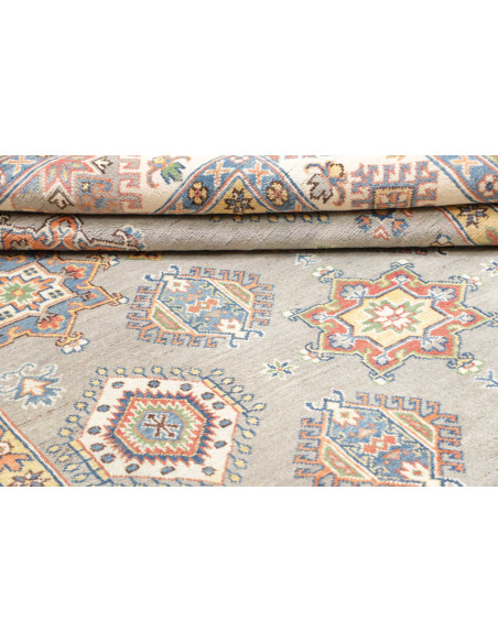 Rug Kazak Co 197x296 Grey-green Multicolor