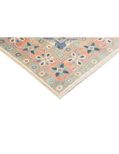 Rug Kazak Co 204x306 Cream Blue