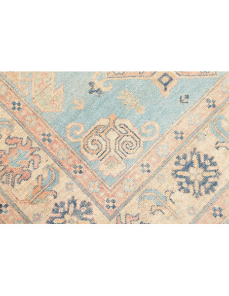 Rug Kazak Co 151x204 Sky Blue Cream