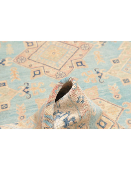 Rug Kazak Co 151x204 Sky Blue Cream