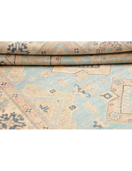 Rug Kazak Co 151x204 Sky Blue Cream