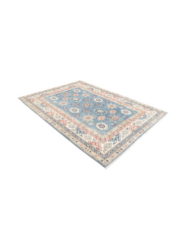 Rug Kazak Co 172x242 Sky Blue Cream