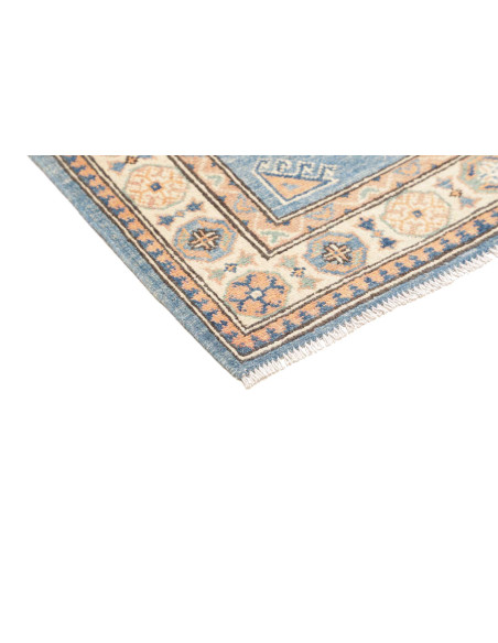 Rug Kazak Co 79x126 Blue Cream