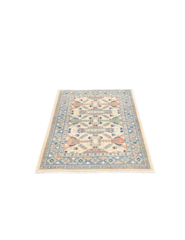 Rug Kazak Co 80x126 Blue Ivory