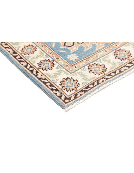 Rug Kazak Co 84x130 Sky Blue Peach