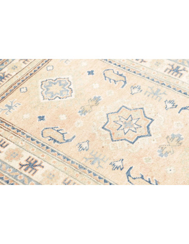 Tappeto Kazak Co Afgahnistan 81x119 Beige Rosat