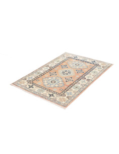 Tappeto Kazak Co Afgahnistan 85x121 Pesca Blu E 2