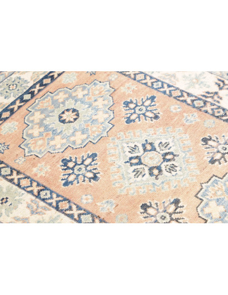 Tappeto Kazak Co Afgahnistan 85x121 Pesca Blu E