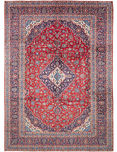 Hand Made Rug Ardakan Persia 297x408 Red Blue