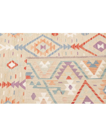 Tappeto Killim Afgahnistan 202x297 Beige Pastel