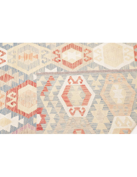 Tappeto Killim Afgahnistan 201x292 Azzurro Pesc