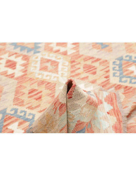 Rug Killim 173x249 Coral Powder Blue