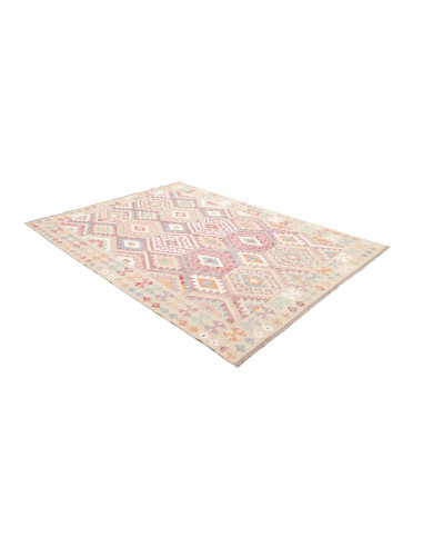 Rug Killim 183x245 Beige Pastel Multicolor