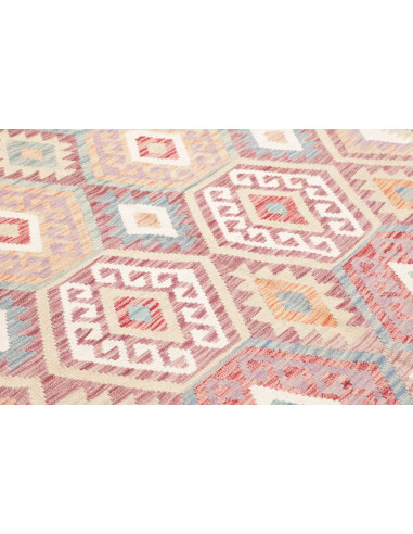Tappeto Killim Afgahnistan 183x245 Beige Multic