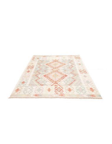 Rug Killim 157x198 Pastel Light Blue