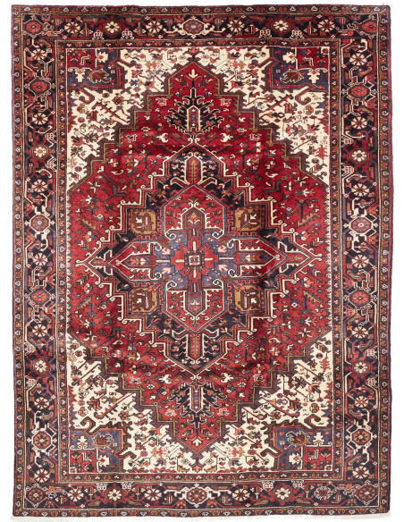 Gorawan 227x312 Cm Gorawan, Persia, Lana Cardata A Mano,