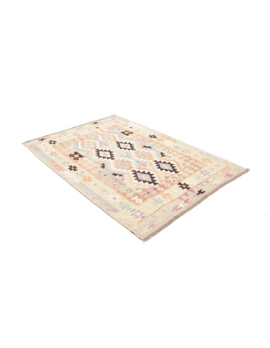 Rug Killim 130x181 Ivory Pastel blue