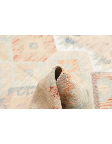Rug Killim 122x179 Off-white Terracotta Orange