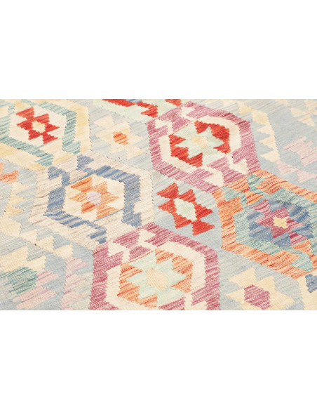 Rug Killim 127x174 Sky Blue