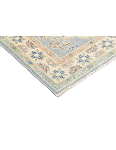 Rug Kazak Co 101x150 Sky Blue Cream