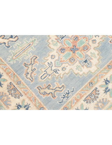 Rug Kazak Co 101x150 Sky Blue Cream