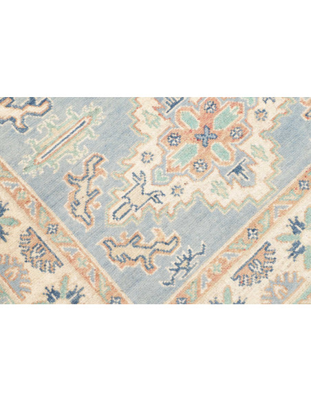Rug Kazak Co 101x150 Sky Blue Cream