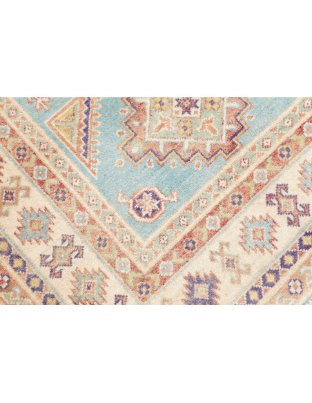 Rug Kazak Co 103x143 Muted Aqua Cream