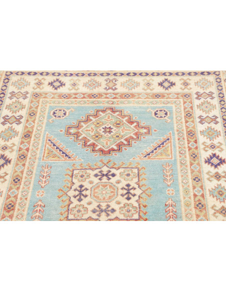 Rug Kazak Co 103x143 Muted Aqua Cream