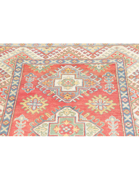 Rug Kazak Co 100x149 Terracotta Blue