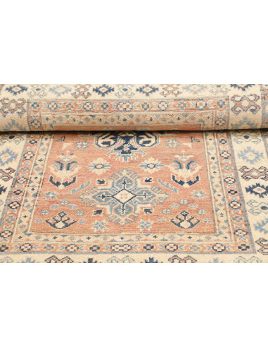 Tappeto Kazak Co Afgahnistan 99x150 Pesca Blu