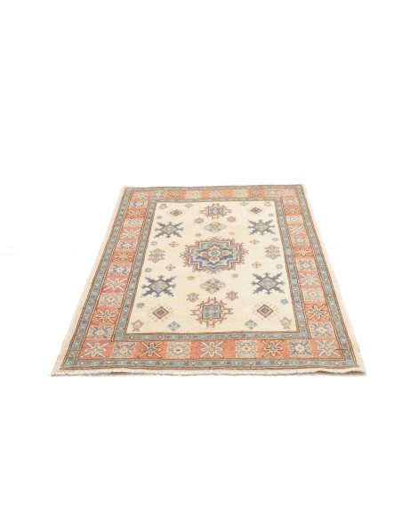 Rug Kazak Co 105x160 Cream Blue