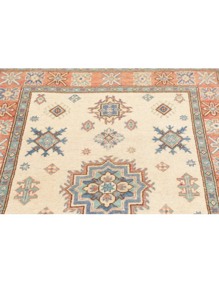 Rug Kazak Co 105x160 Cream Blue