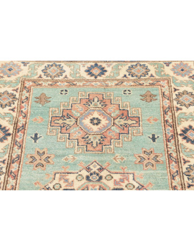 Rug Kazak Co 80x121 Aqua