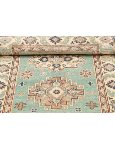 Tappeto Kazak Co Afgahnistan 80x121 Acquamarina