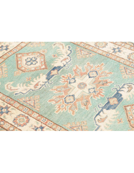 Tappeto Kazak Co Afgahnistan 82x126 Acquamarina