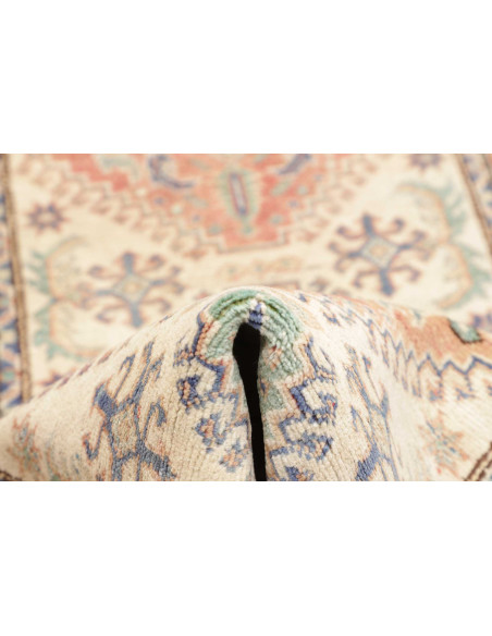 Tappeto Kazak Co Afgahnistan 82x296 Beige Con A