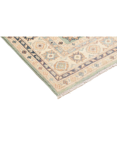 Tappeto Kazak Co Afgahnistan 122x179 Verde Acqu