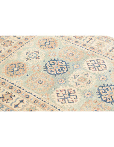 Rug Kazak Co 100x151 Aqua Green Beige