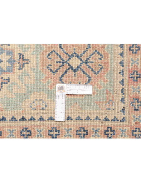 Rug Kazak Co 100x151 Aqua Green Beige