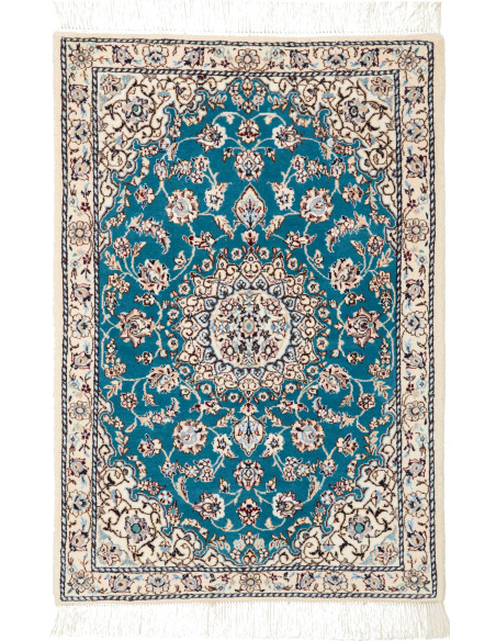 Tappeto Nain 6La Persia grigio verde 62x90