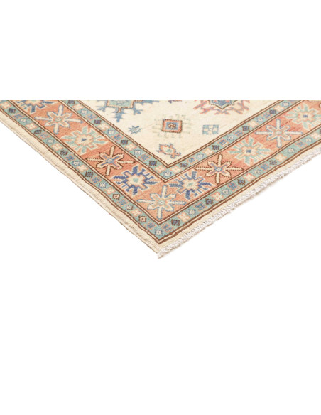 Rug Kazak Co 100x144 Cream Blue