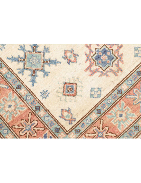Rug Kazak Co 100x144 Cream Blue